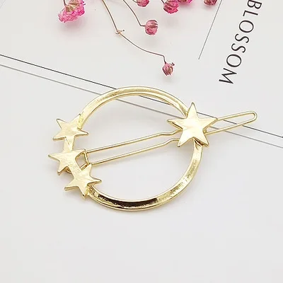 1 Pcs Sell Fashion Jewelry Clips Hairpins Hairpins Women Beautiful Plated Women The Stars Hair Clips Bridal Headdress - Окраска металла: 20