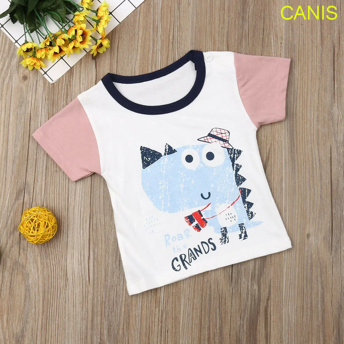 

Newborn Infant Toddler Kid Baby Boy Girl Cute Top Imcute 2019 New in Fashion Summer T-shirt Short Sleeve Causal Cotton Clothes