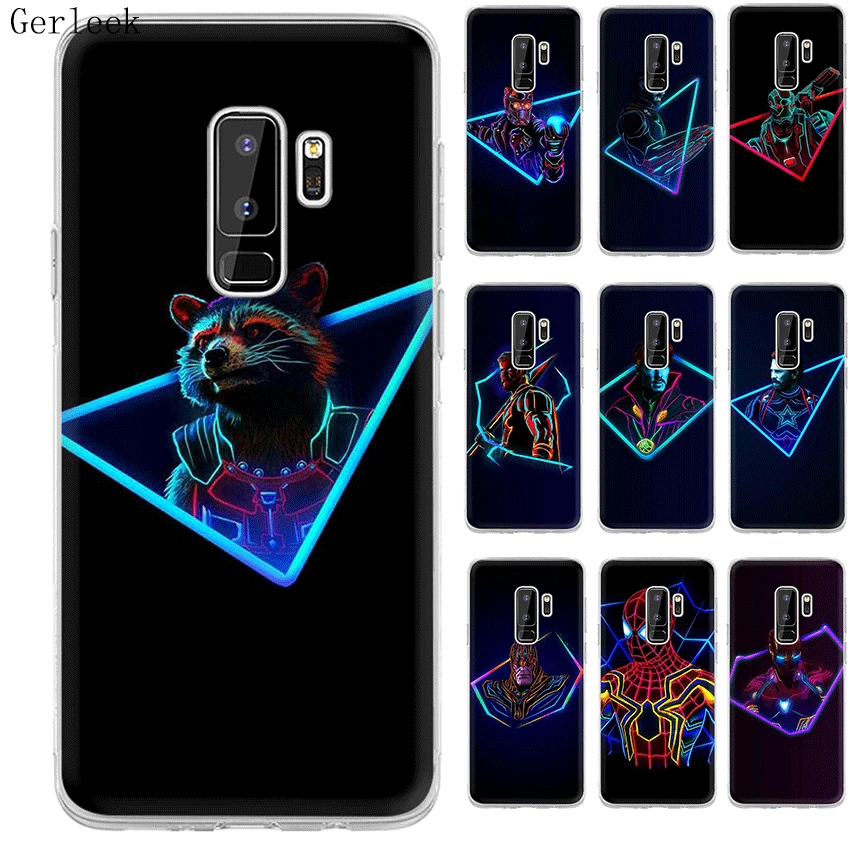 Чехол для телефона Desxz Superheroes Samsung Galaxy S3 S4 S5 S6 S7 Edge S8 S9 S10 S10e Plus Note 8 9|Чехлы-накладки| |