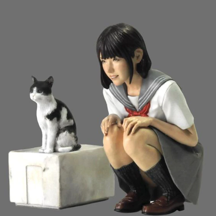 

1/20 фотообои в японском стиле GK Girl and Cat R137