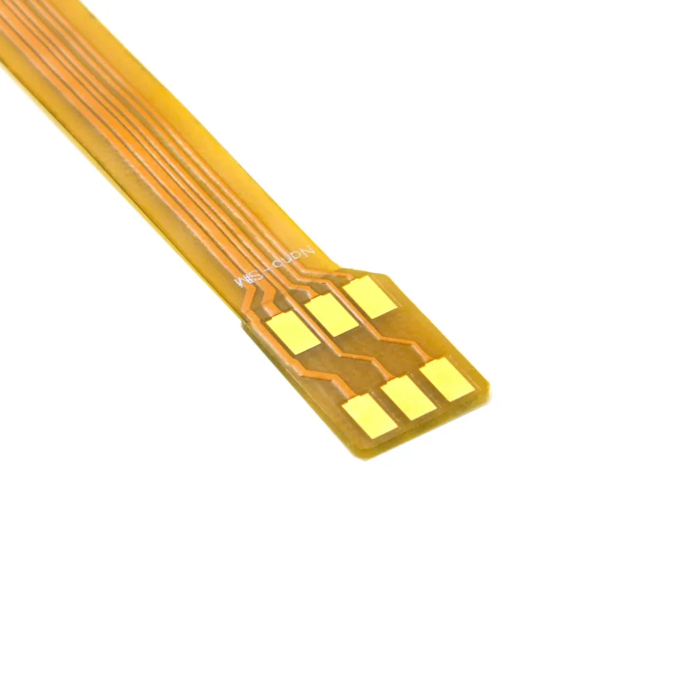 Chenyang Micro SIM-карта нано SIM-комплект удлинитель штекер-гнездо мягкий плоский FPC