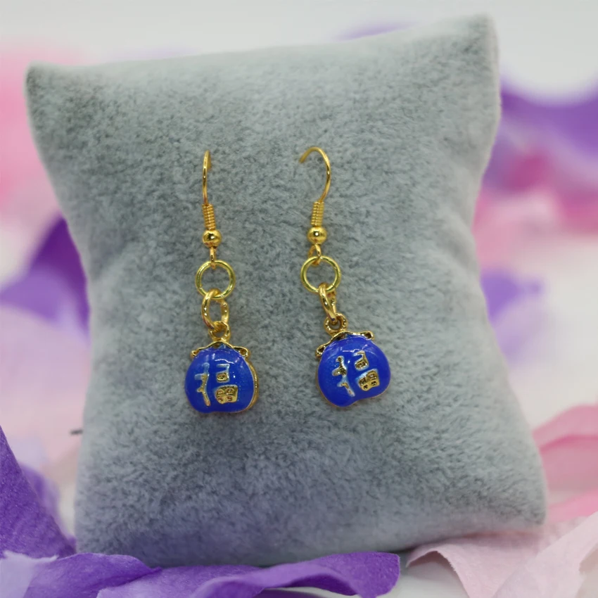 Новая мода антикварная сумка золотой цвет перегородчатая эмалированные серьги