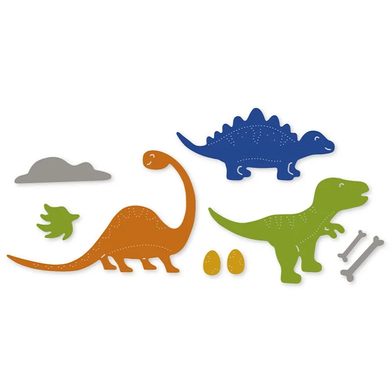 Swovo Animal dinosaur новинка 2019 металлические резные штампы DIY ремесленные Скрапбукинг