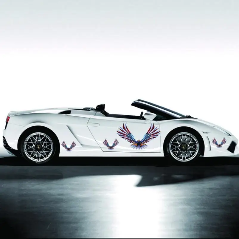 Лидер продаж 2018 модная разноцветная наклейка для автомобиля 1 комплект/4 шт.