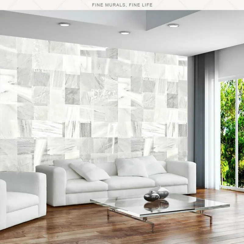 Пользовательская 3d настенная бумага для стен фрески Современная