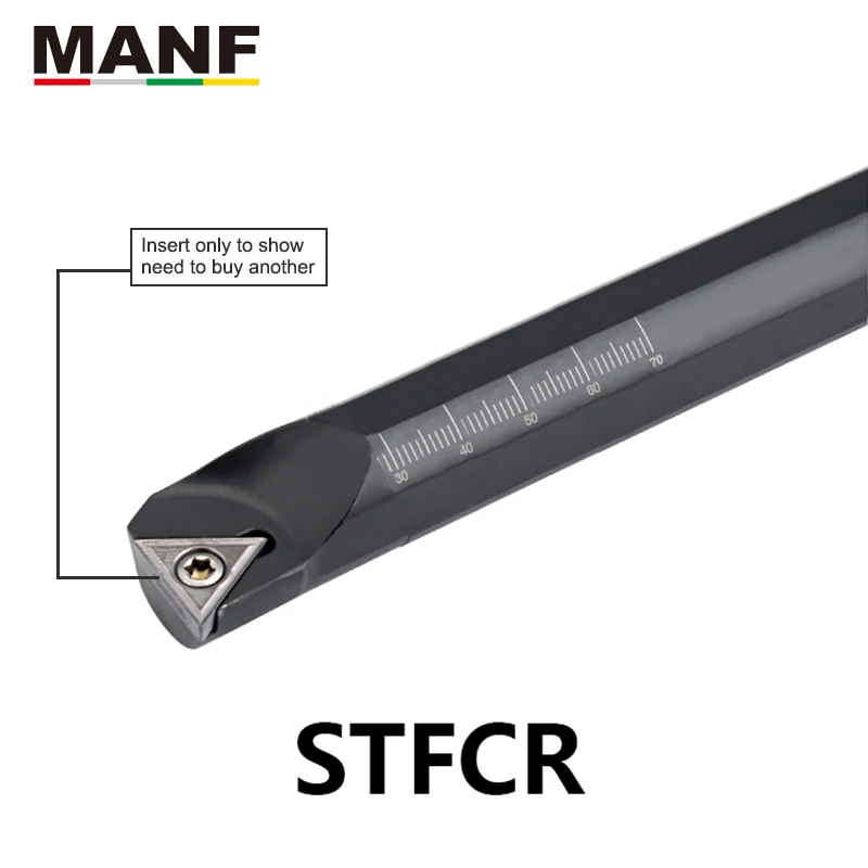 MANF токарный станок с ЧПУ 32 мм S32T STFCR16 резак бар маленькая отверстие по металлу