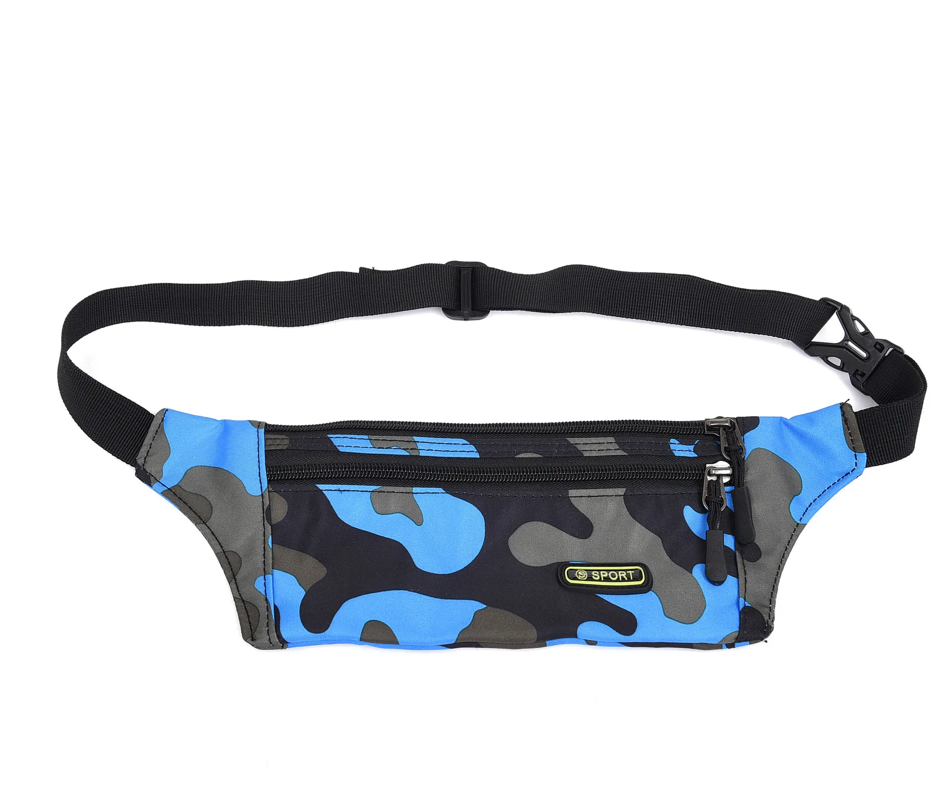 

Waterproof Oxford Camouflage Men Women Waist Pack Casual Male Single Shoulder Bag Crossbody Ladies Chest Pack Zipper Travel Bags
