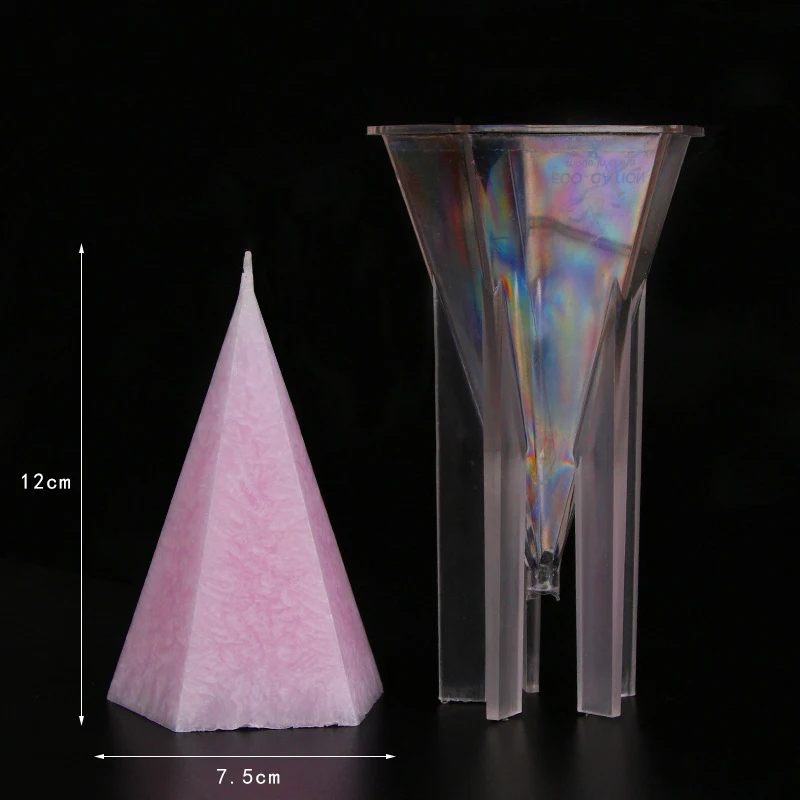 Форма для свечей ручной работы сделай сам конусная прозрачная пластиковая