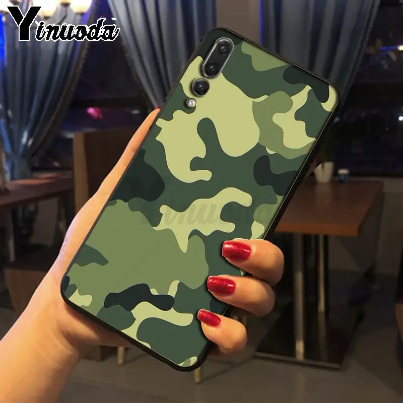 Yinuoda Камуфляжный военный армейский чехол для телефона huawei p20 pro p20lite mate10pro nova 3i mate20