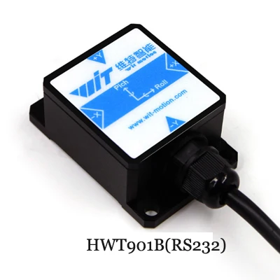 WitMotion HWT901B Высокоточный Инклинометр AHRS, защита IP67, встроенный модуль RM3100 военного класса, низкий дрейф угла Z - Цвет: HWT901B-RS232