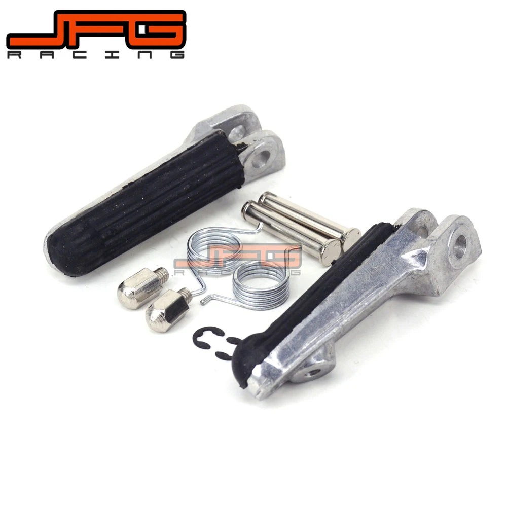 Подножки для мотоцикла HONDA CBR250 MC19 MC22 NSR250 NSR50 NSR 75 80 CBR400 NC 23 29 30 35 VFR400 RVF400|front foot pegs|foot