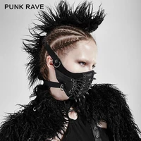 punk rave brand new gothic steampunk steam rock women stylish fahison pin mask s182