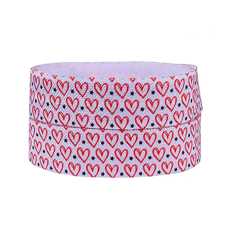 FLRA FOE FLORA лента оптом valentine forever love foe fold over elastic ribbon|ribbon wholesale|wholesale ribbonelastic ribbon |
