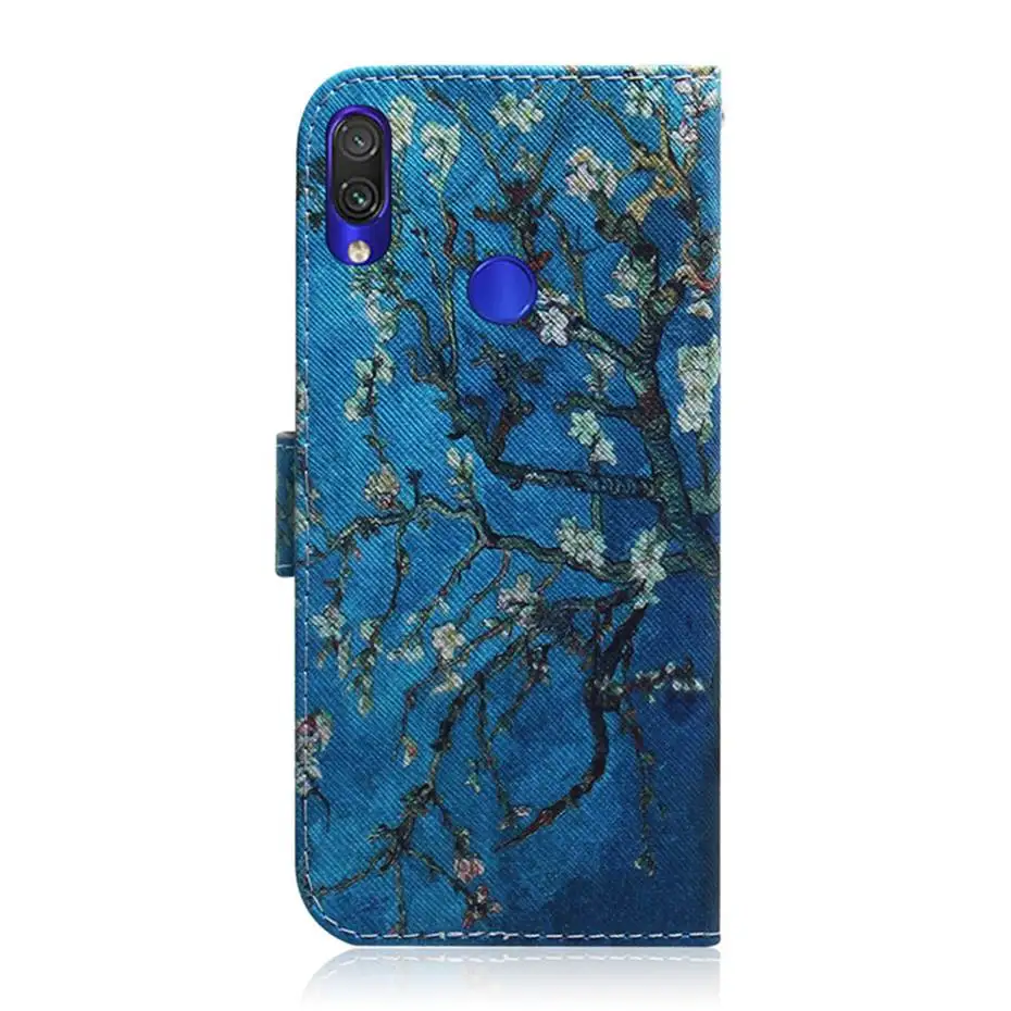 Чехол-книжка из искусственной кожи для Xiaomi Redmi Note 6 8 Pro, чехол для телефона, чехол для Xiaomi Redmi 7 Note 7 Redmi GO, чехол-кошелек с рисунком