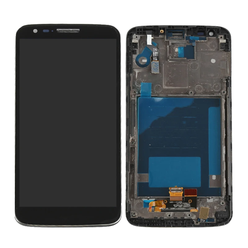 Черные туфли высокого качества/белый для LG G2 D802 ЖК дисплей Дисплей планшета