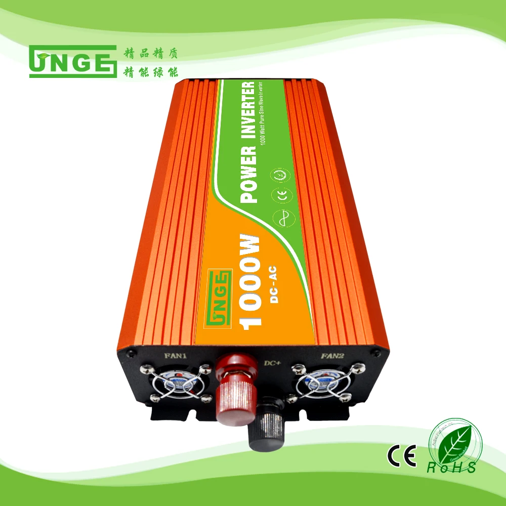 Пиковая 2000w1000w Инвертор постоянного тока в переменный инвертор с чистым синусом