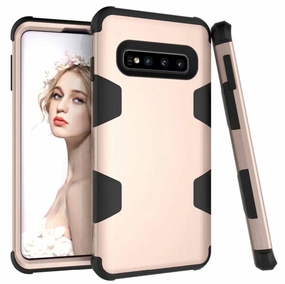 360 Полный бронированный чехол для телефона samsung Galaxy S10 S10 Plus Note 9 S9 PC Силиконовый ТПУ противоударный чехол Note 8 S8