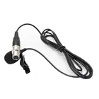 Профессиональный петличный отворот зажим для галстука кардиоидный конденсаторный микрофон для беспроводного корпуса передатчик Мини 4Pin 3 Pin XLR TA3F