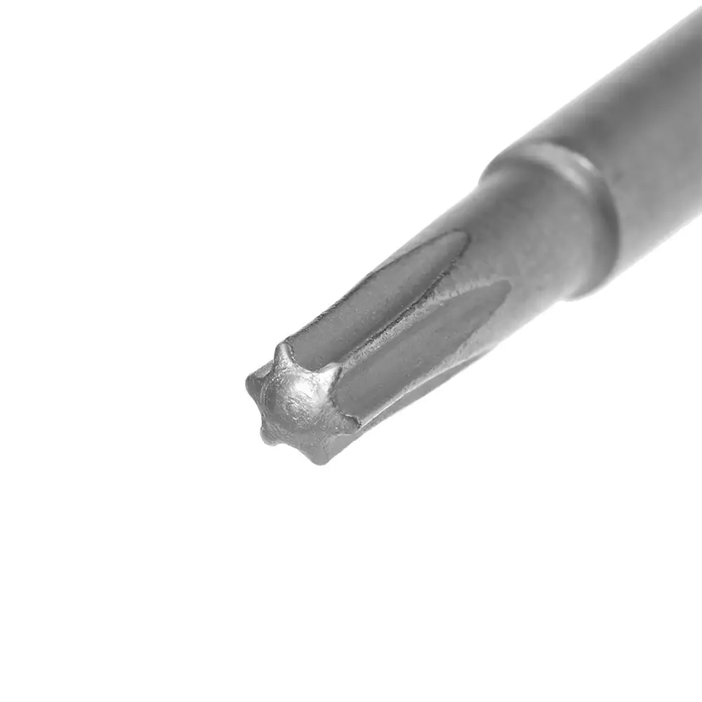50mm T8 Uxcel 5 шт. 100/50/75 мм длиной 1/" Шестигранным хвостовиком T10/15/6/20/25/27/5/8/9 lite плюс Магнитный с шестигранной головкой отвертка, биты, S2, DIY заменить инструменты - Цвет: 50mm T8