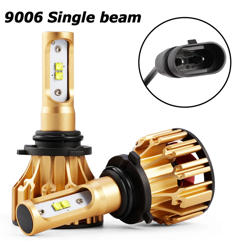 Oslamp T6 светодиодный H4 H7 H11 9005 9006 автомобилей головной светильник лампы 6500 К 70 Вт 7000lm SMD чипы авто светодиодный налобный фонарь лампы Автомобильный светильник 12V