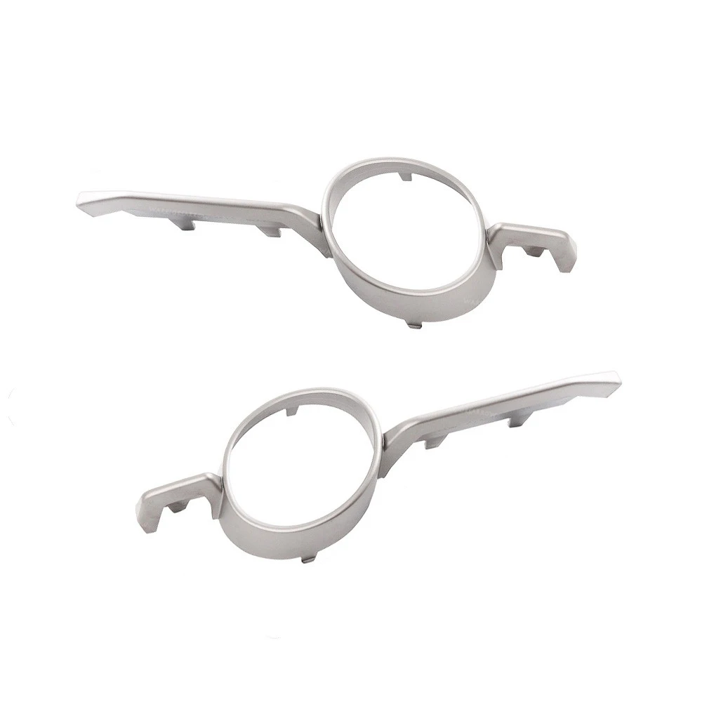 4 шт./комплект противотуманная решетка для переднего бампера BMW X6 E71 E72 Hyb 2008