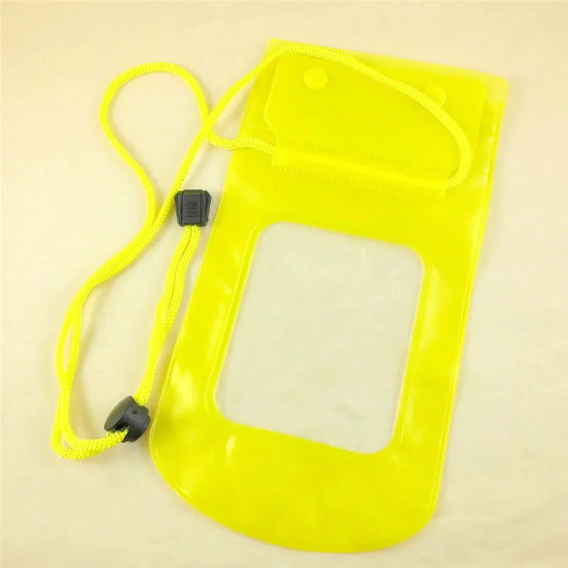 Yellow Креативная водостойкая подводная сумка чехол Чехол для телефона Универсальные Все модели 3,5-6 дюймов дорожные аксессуары для мобильных телефонов - Цвет: Yellow