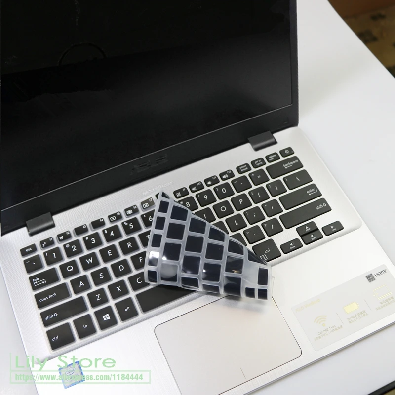 14 дюймовый защитный чехол для клавиатуры ноутбука Asus Vivobook 14x407 мкФ A407UF A411UF X411 X407
