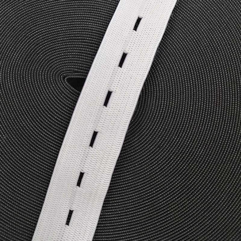 5 Meters 15/20/25MM DIY Sewing Accessories Button Hole Knit Elastic Bands Ribbon Tape White/Black Wire Webbing | Дом и сад