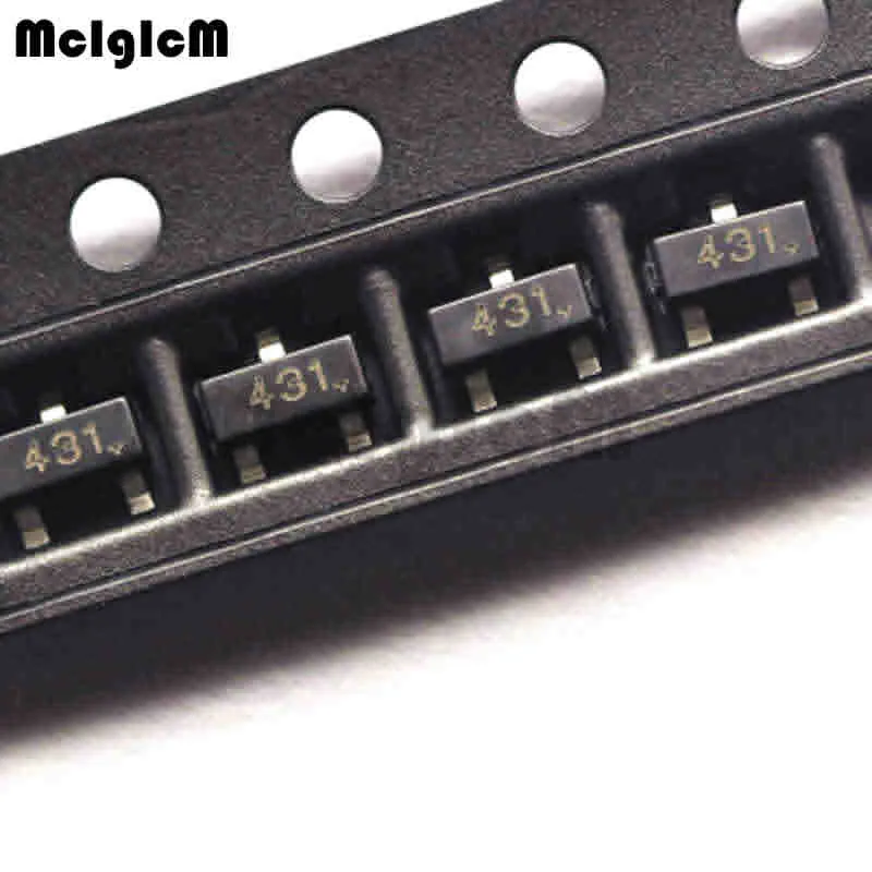 MCIGICM 3000 шт tl431 smd sot-23 tl431a sot23 Транзистор