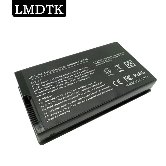LMDTK новые Аккумулятор для ноутбука Asus F80 F83 X61 Series A32 F80A F80M F80H F80S X85C X85L X85S 6 элементов