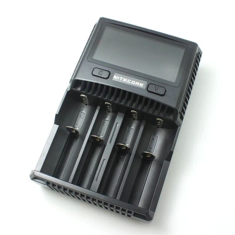 Nitecore SC4 D4 D2 I4 I2 цифровой процессор inteligente ЖК-схема Global de seguros Li-Ion 18650 14500 16340 26650 de cargador