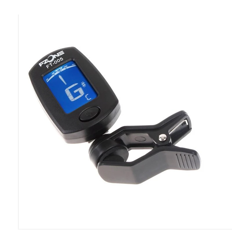 Оптовая продажа FT-005 цифровой тюнер для гитары бас скрипки укулеле хроматические