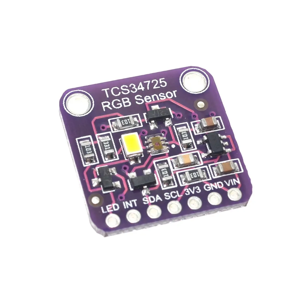 TCS34725 RGB Color Sensor with IR Filter and White LED for Arduino UNO R3 | Электронные компоненты и