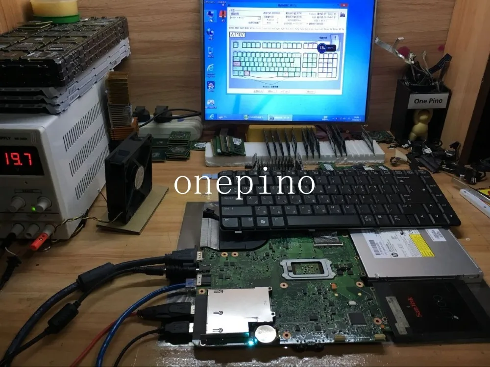 One Pino,give CPU,494106-001 6735s Motherboard 497613-001 Laptop Motherboard