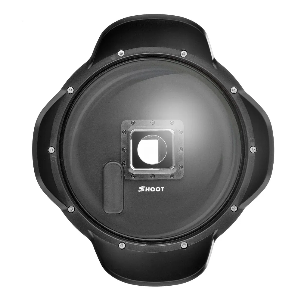 Снимать Зонт 6 дюймов Дайвинг купол Порты и разъёмы для GoPro Hero 4 3 + Камера с