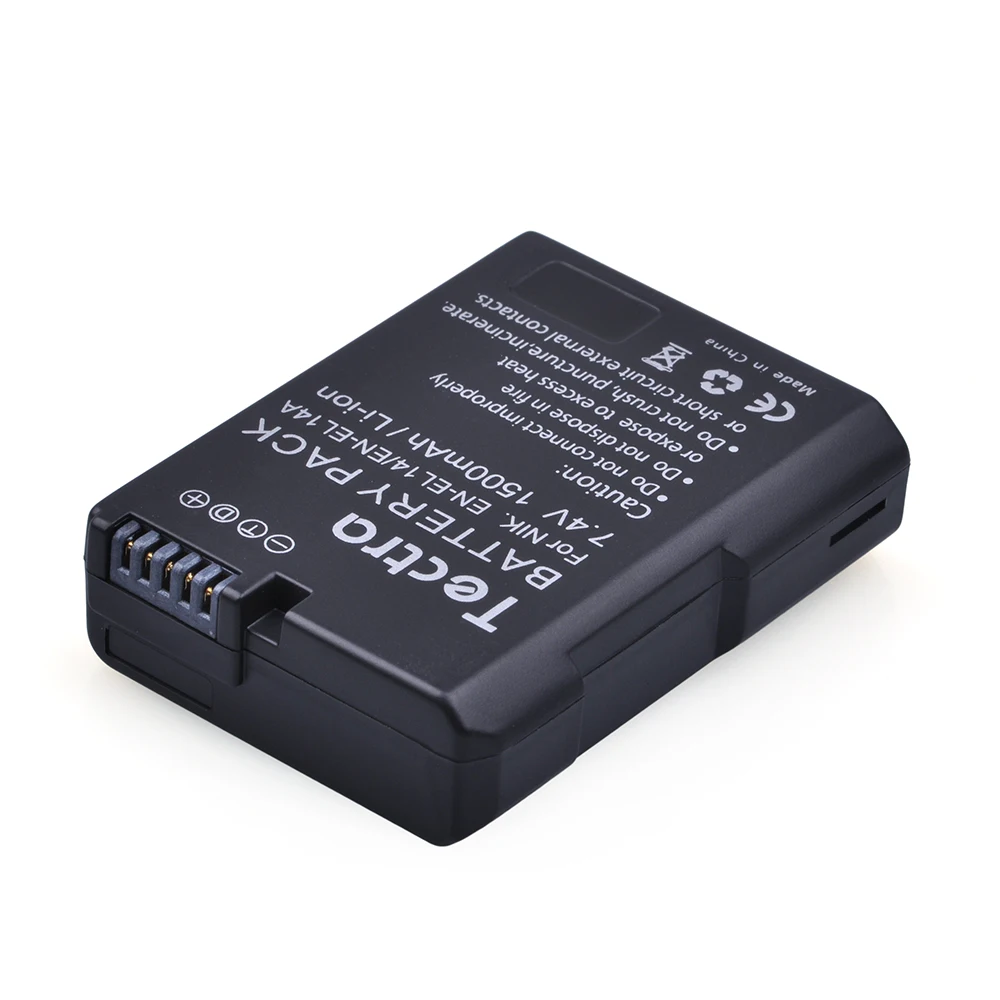 Аккумулятор enel14 en el14 1500 мАч для Nikon P7100 D5500 D5300 D5200 D3200 D3300 D5100 D3100 D3500 P7800|battery for nikon|camera