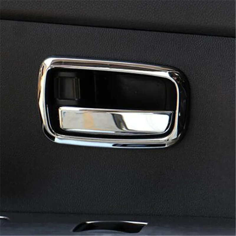 

Alijunda! For Mitsubishi ASX ABS chrome trim handle handle bowls decoration ring boxes 4 pcs / lot for Mitsubishi ASX auto acces