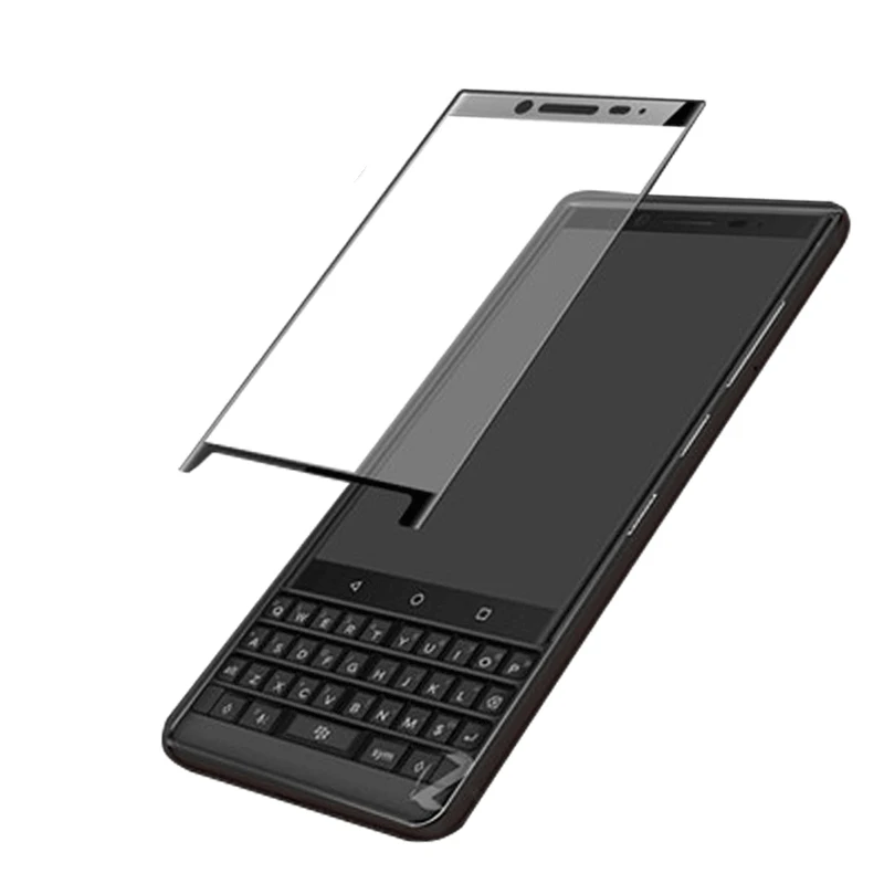 2.5D Arc полное покрытие закаленное стекло пленка для Blackberry KEYTWO защита экрана