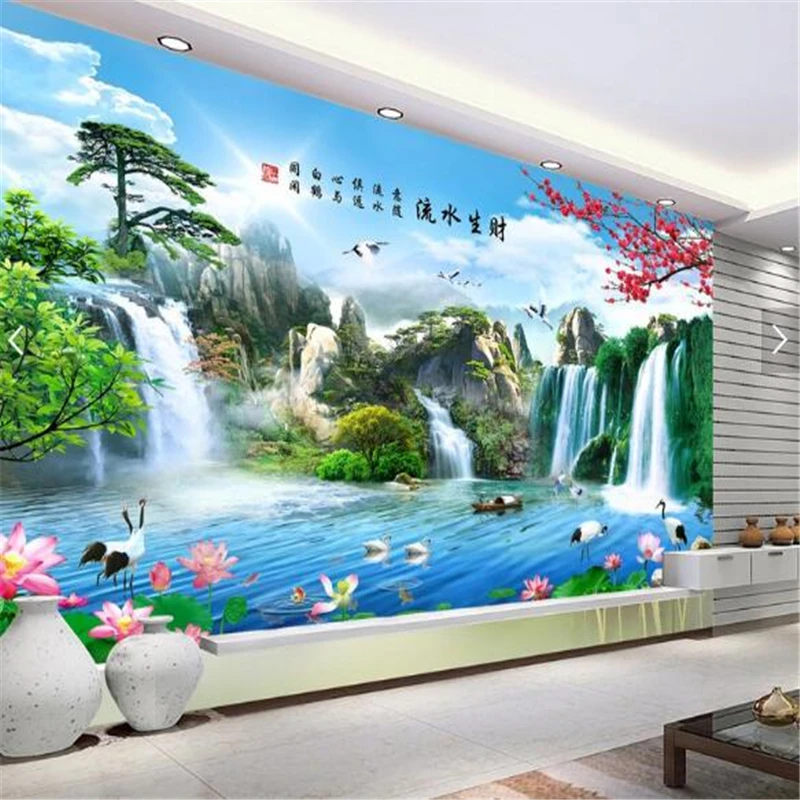 3d фотообои beibehang на заказ настенные фрески наклейки для дома и всего бамбуковом