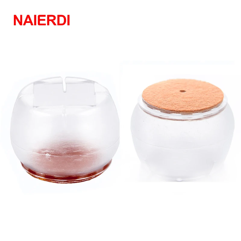 

NAIERDI 16pcs Silicone Round Chair Leg Cups Feet Floor Protector Pads Furniture Non Slip Table Cover For Chairs Home Hardware