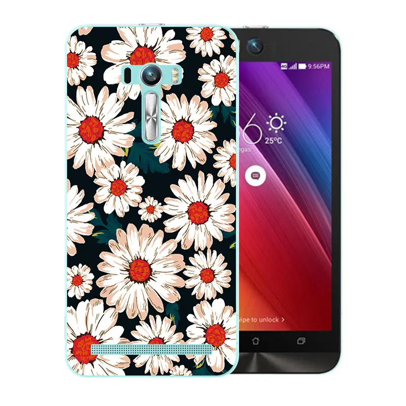 Soft Case For Asus Zenfone Selfie ZD551KL 5.5 inch Marb Pattern Silicone Back Cover ZD 551KL ZD550KL Coque |
