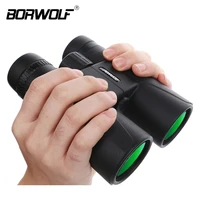 borwolf military hd 10x42 binoculars long range professional hunting telescope waterproof