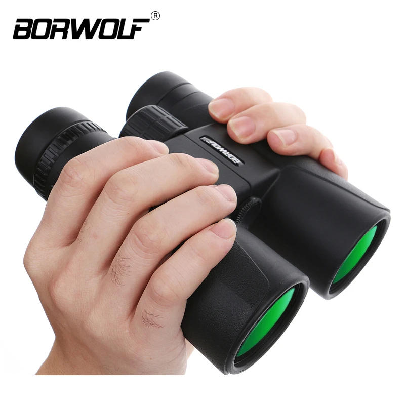 Borwolf военный HD 10x42 бинокль профессиональный охотничий телескоп
