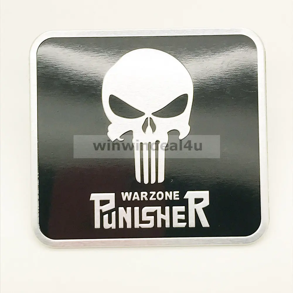 Car Auto Motorcycle Punisher Skull Metal Emblem Badge Decal Sticker | Автомобили и мотоциклы