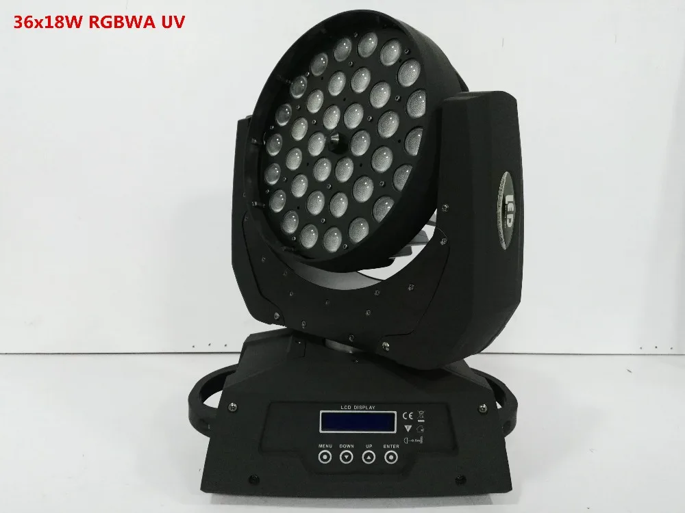 36x12W 36x15W 36x18W 4in1 5in1 6in1 Zoom Led Moving Head Light RGBWA UV DMX512 Wash Beam Effect Light|Эффект освещения сцены| |