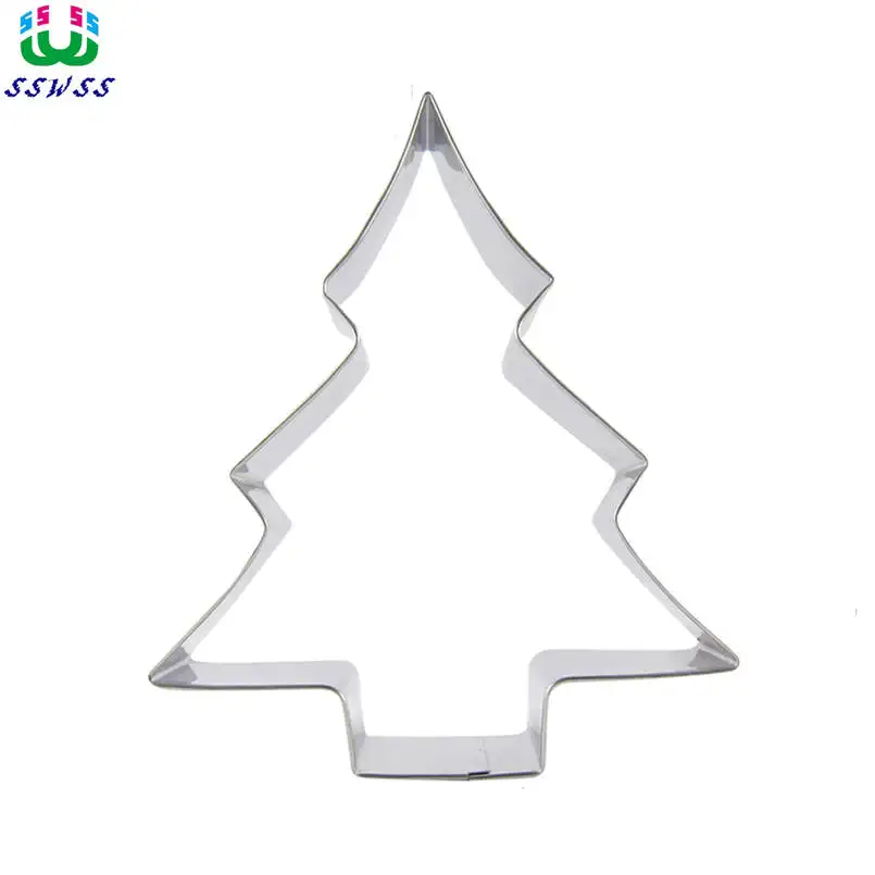 Christmas Cake Cookie Biscuit Baking Molds,Big Christmas Tree Shaped Cake Decorating Fondant Cutters Tools,Direct Selling