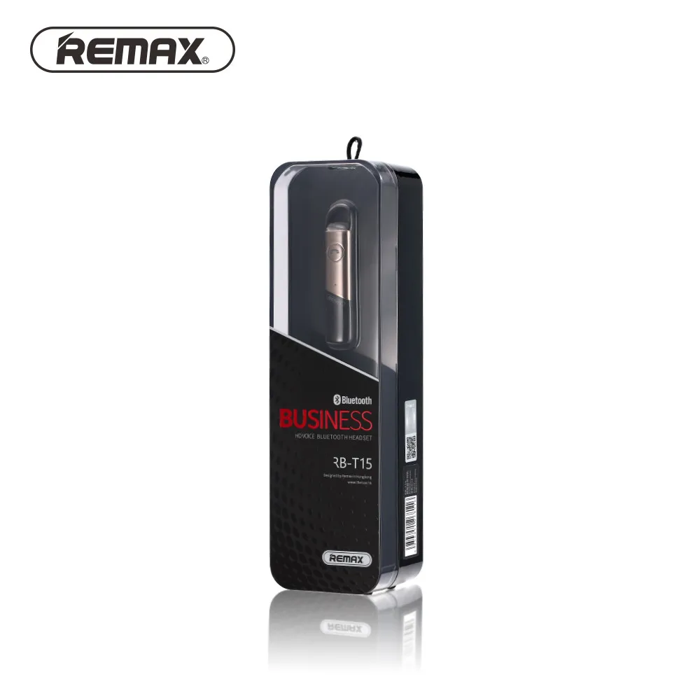 

Original Remax bluetooth earphone headset 4.1 mobile phone wireless earphones commercial for smartphone RB-T15