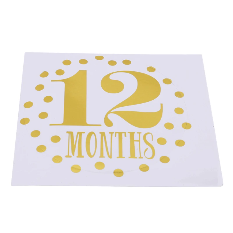 Для памяти ребенка беременных женщин ежемесячная фотография наклейка веселье