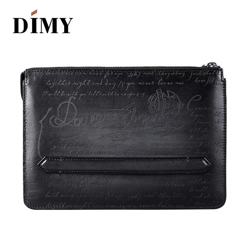 Новинка зимы 2018 мужские сумки DIMY из натуральной кожи винтажные клатчи конверты