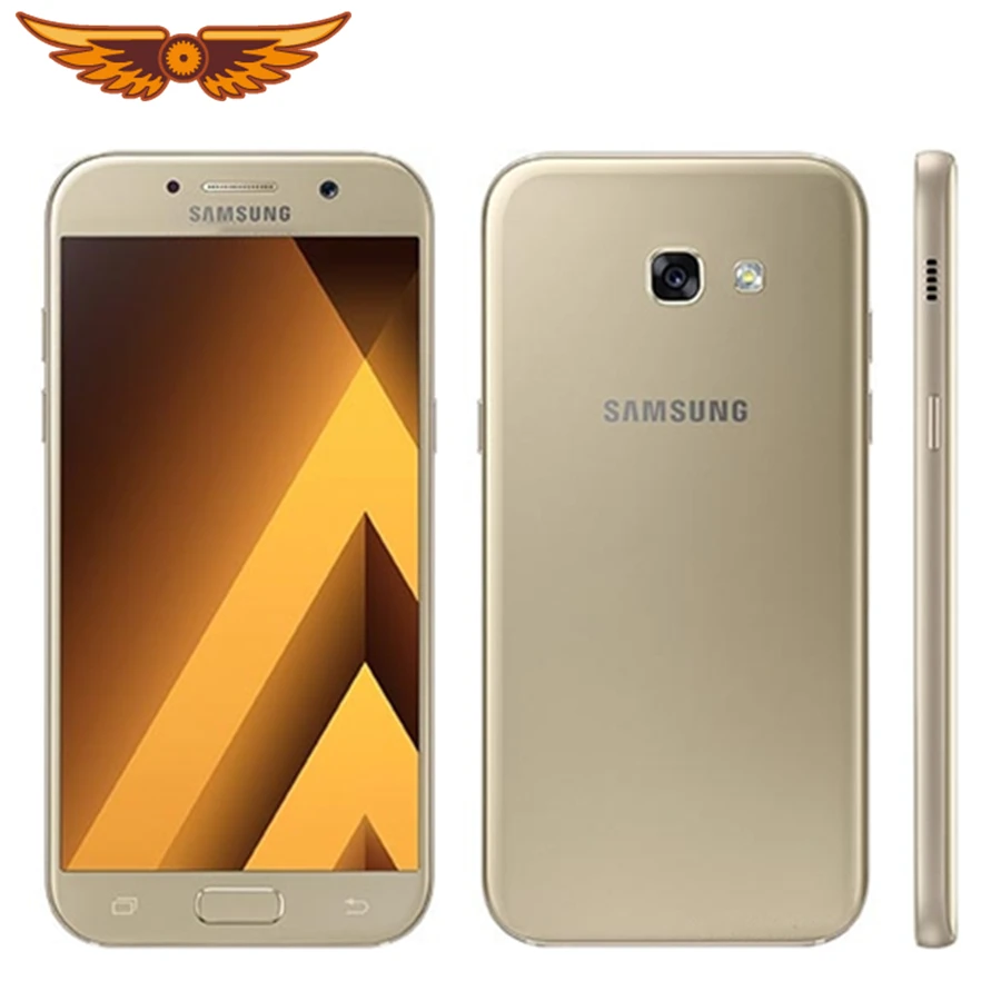 Оригинальный разблокированный samsung Galaxy A5 (2017) A520F 5 2 дюймов 3 Гб оперативной памяти